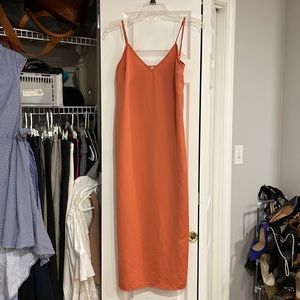 MIDI satin dress